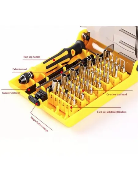 Set Surubelnita cu 45 de biti 8812