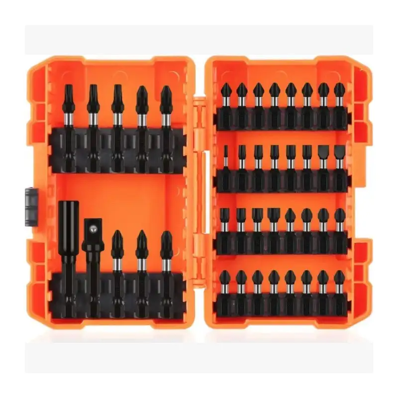 Set 42 biti de impact, cu tija hexagonala