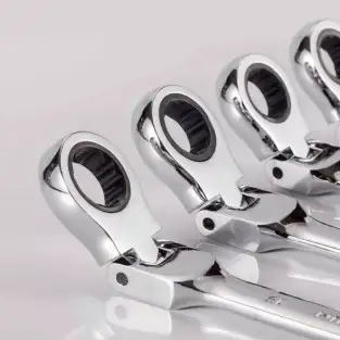 Trusa 12 chei combinate cu clichet si articulatie 8-19mm 2