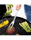 Set ustensile din inox pentru gratar, 5 piese