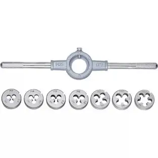 Set 8 filiere de mana cu suport M3-M12