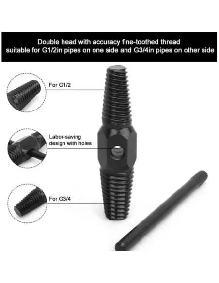 Extractor de impact 1/2 3/4" 12-18mm MARE