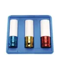 Trusa 3 prezoane cu protectie silicon 17 19 21mm