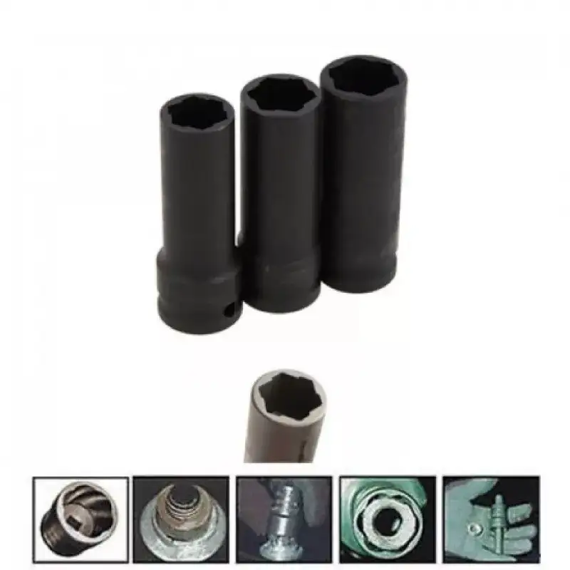 Trusa 3 tubulare de impact lungi extractoare prezoane