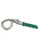 Cheie reglabilă filtru de ulei 4 sectiuni maner verde