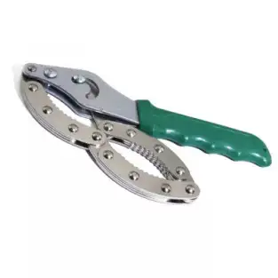 Cheie reglabilă filtru de ulei 4 sectiuni maner verde