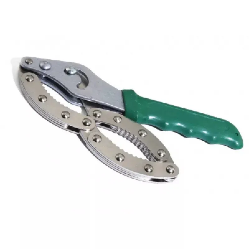 Cheie reglabilă filtru de ulei 4 sectiuni maner verde