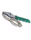 Cheie reglabilă filtru de ulei 4 sectiuni maner verde