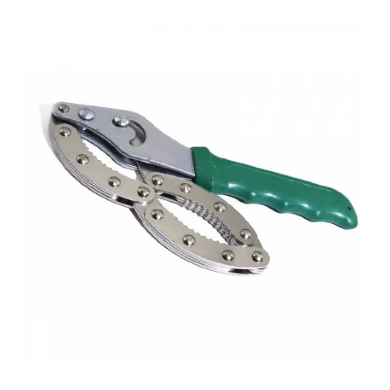 Cheie reglabilă filtru de ulei 4 sectiuni maner verde
