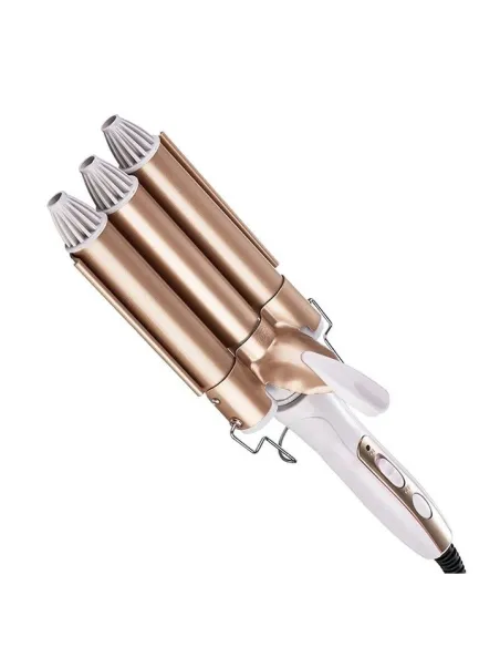 Perie Fixa Uscare One Step si Ondulator Par cu 3 Tuburi Ceramice