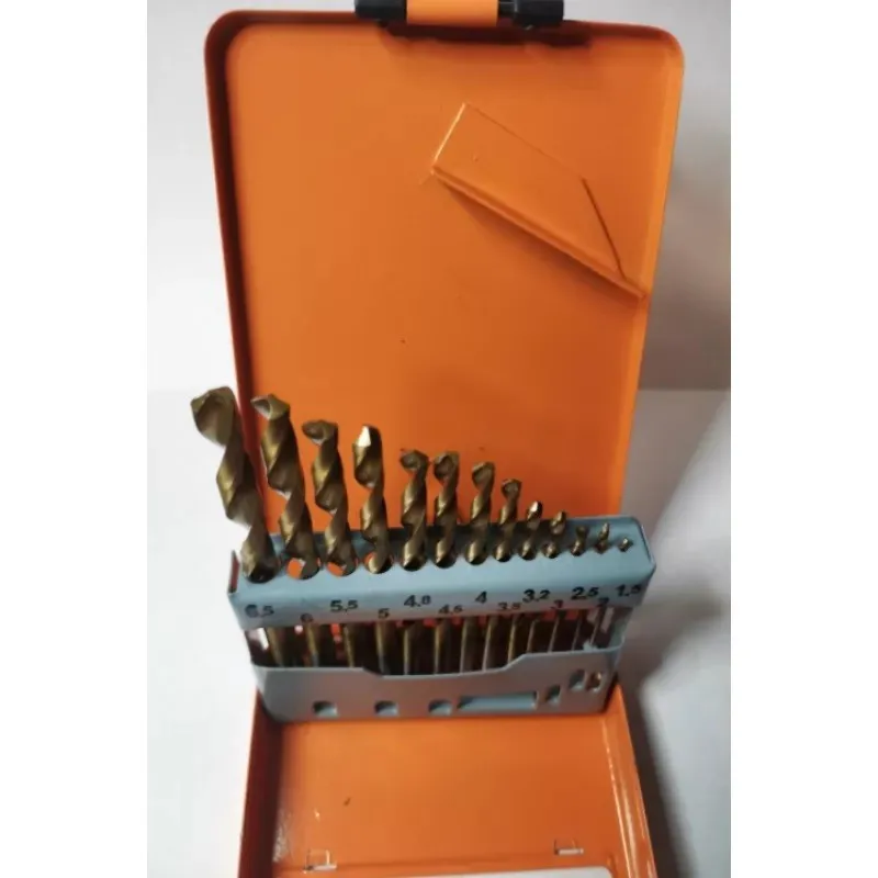 Cutie 13 burghii spirale HSS Ø 1.5 -6.5 mm