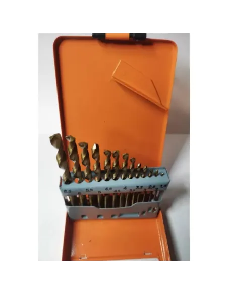 Cutie 13 burghii spirale HSS Ø 1.5 -6.5 mm