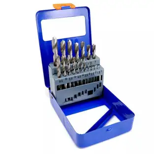 Cutie 19 burghiu metal HSS 2