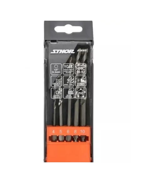 Set 4 burghii zidraie 4-10