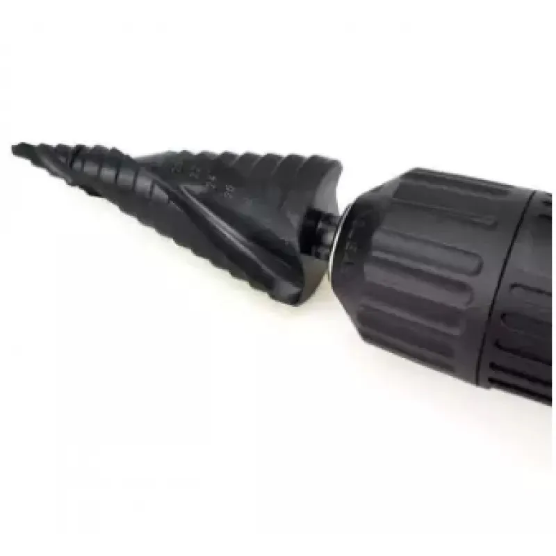 Set 3 burghie in trepte spiralate hss 4-32 freze negre