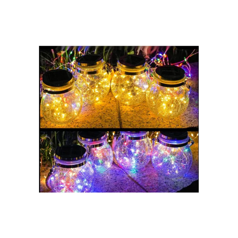 Lampa solara cu LED model glob 11.5 x 14 x 8 cm