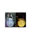 Lampa solara cu LED model glob 11.5 x 14 x 8 cm