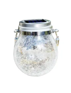 Lampa solara cu LED model glob 11.5 x 14 x 8 cm