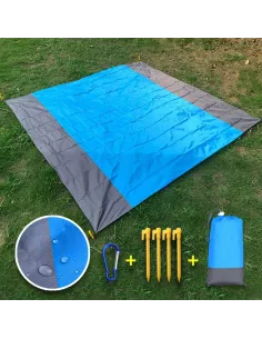 Covor impermeabil pentru plaja sau camping 2