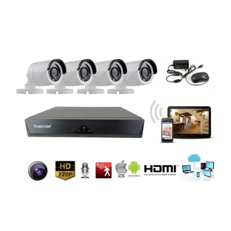 kit supraveghere smart gadget, kit nvr + 4 camere