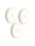 Set 3 x Lampa de veghe cu inductie, incarcare USB