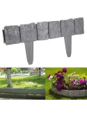 Set 20 x Bordura din plastic cu aspect de piatra
