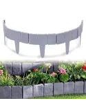 Set 20 x Bordura din plastic cu aspect de piatra