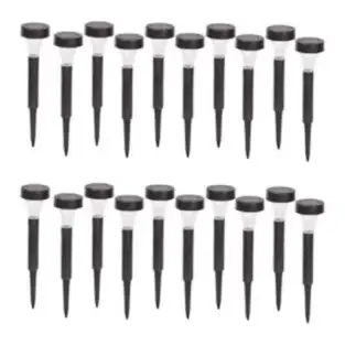 Set 30 lampi solare pentru gradina, IP 44, H 30 cm 2