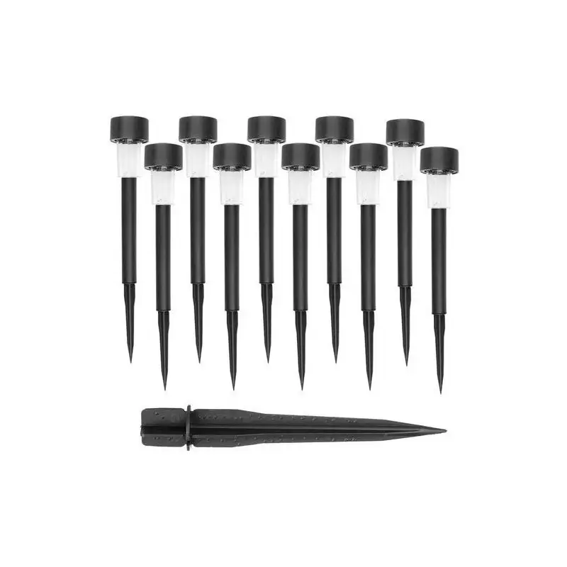 Set 30 lampi solare pentru gradina, IP 44, H 30 cm