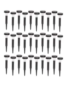 Set 30 lampi solare pentru gradina, IP 44, H 30 cm