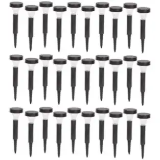 Set 30 lampi solare pentru gradina, IP 44, H 30 cm