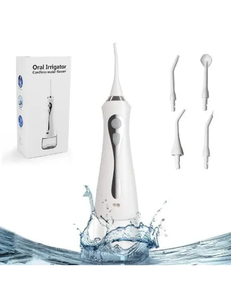 Irigator bucal portabil, 3 moduri de lucru, 1800 mAh, 230 ml