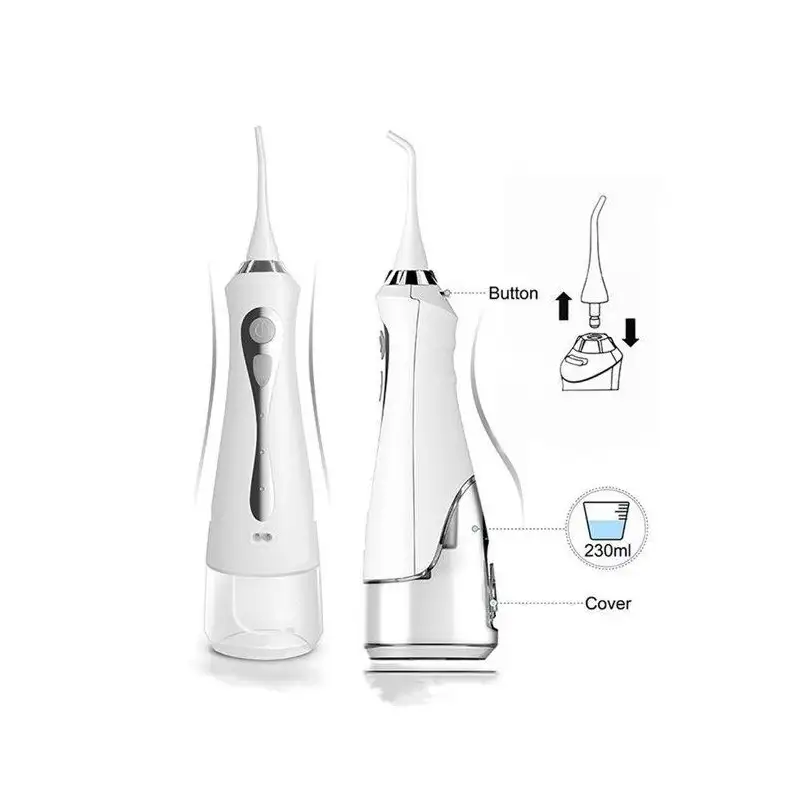 Irigator bucal portabil, 3 moduri de lucru, 1800 mAh, 230 ml