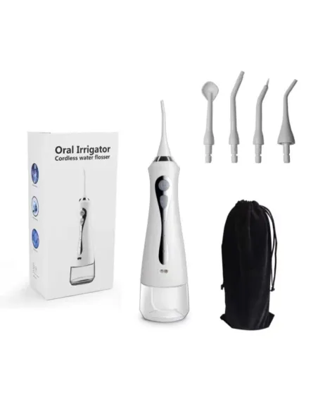 Irigator bucal portabil, 3 moduri de lucru, 1800 mAh, 230 ml