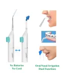 1+1 Gratis: Aparat curatare interdentara irigator