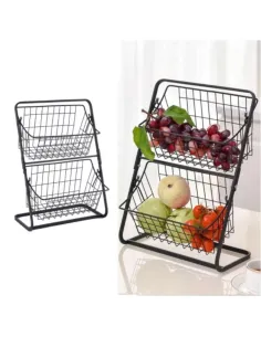 Organizator pentru bucatarie /baie cu 2 cosuri 2