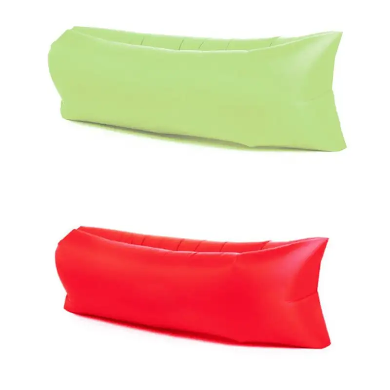 Saltea Gonflabilă Tip Lazy Bag cu Umflare prin Aer