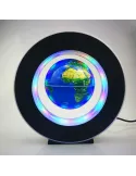 Glob anti gravitational plutitor-magnetic cu lumini LED si Harta Lumii