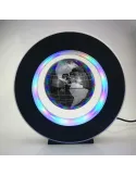 Glob anti gravitational plutitor-magnetic cu lumini LED si Harta Lumii