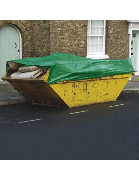 PRELATA CU INELE 120 G/MP, 4X 5 M, VERDE