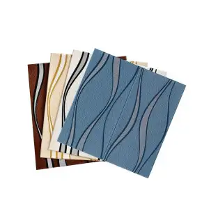 Set 5 placi tapet 4D, autoadeziv, 70x70cm, diverse culori