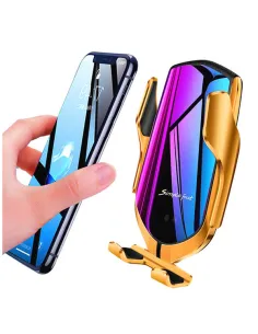 Suport incarcator telefon pentru masina + Casca Bluetooth