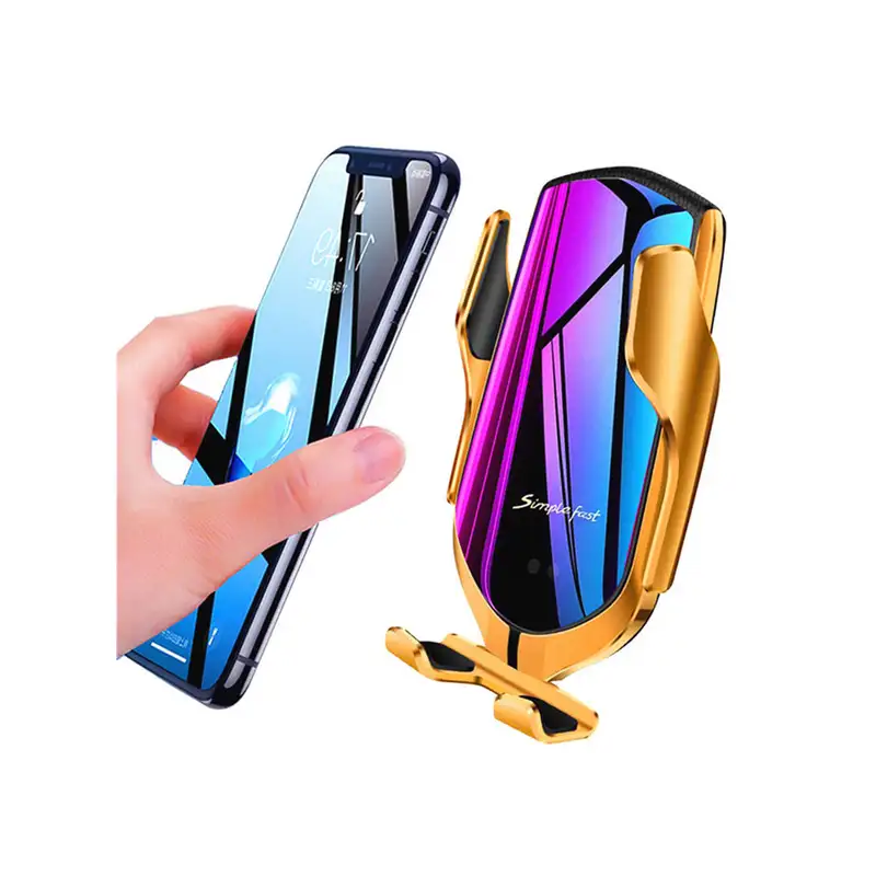 Suport incarcator telefon pentru masina + Casca Bluetooth