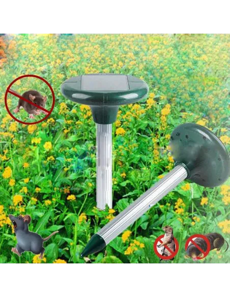 Set 3 x Dispozitiv solar pentru alungat cartite