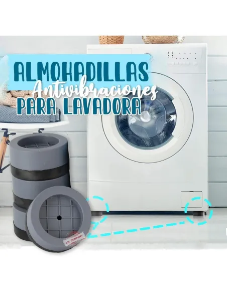 Set 8 x Picioruse antivibratie pentru masina de spalat