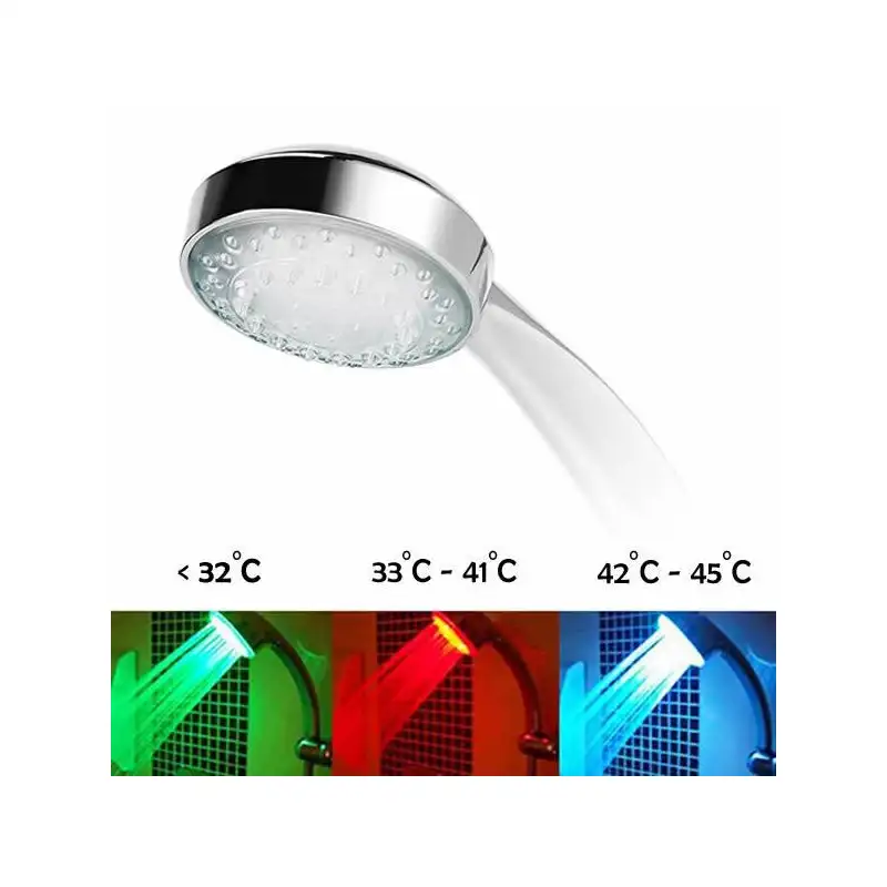 Cap de dus cu led colorat