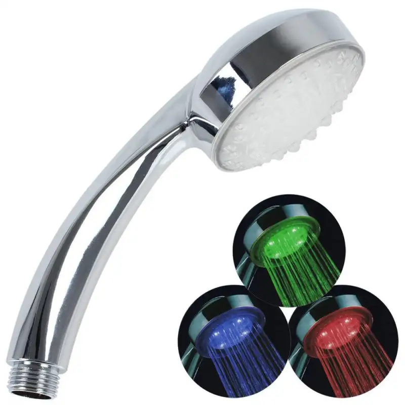 Cap de dus cu led colorat