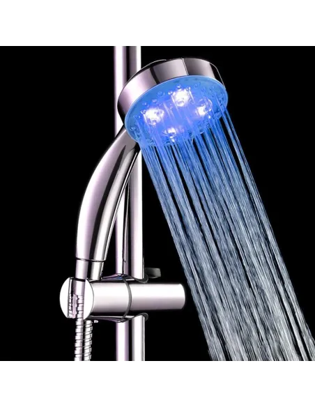 Cap de dus cu led colorat