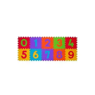 Jucarie copii tip covor puzzle cifre red-mag.ro