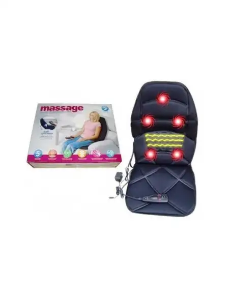 Saltea de masaj in cinci puncte, cu perna de aer, incalzire